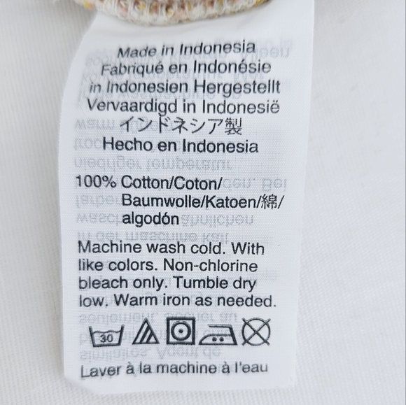 Madewell Texture & Thread Ruffle Tie-Front Tank in Stripe Size XS - Picture 13 of 14